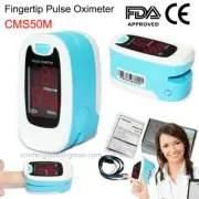 CMS50M LED Finger Pulse Oximeter SPO2 Monitor Blood Oxygen Pulse Heart Rate Mete