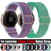 Nylon Strap Fabric Elastic Band For Samsung Galaxy Watch 34 5 6 7 Active 2 40 44
