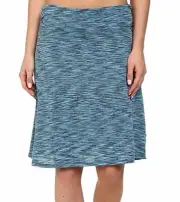 $80 Outdoor Research Women's Blue Flyway Stretch Pull-On A-Line Skirt Size XS