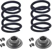VCUJSUC 2pcs 26lb Valve Spring Retainers and Locks For Predator 212cc For Honda GX200 GX160 Clone Go Kart Mini Bike Racing Engine Springs Hemi