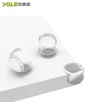 在飛比找momo購物網優惠-【YOLE 悠樂居】嬰幼兒童安全防護防撞桌角套-透明圓形#1