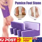 Pumice Foot Stone File Exfoliate Rasp Dead Skin Scrub Pedicure Remove Sands Set