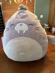 *RARE*Squishmallows Kwame The Walrus - 16" Just Released KellyToy Plush New 2023