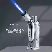 JOBON Welding Gun Butane Gas Lighter Outdoor Windproof Blue Flame Torch BBQ Tool