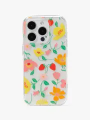 Strawberry Garden Stability Ring And Case iPhone 15 Pro