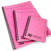 Clairefontaine Europa Notemaker Notebook - 90gsm - 120 Ruled Pages - Pink Cover