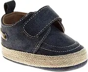 [Avalanche] Baby Boys Shoes Soft Canvas Espadrille First Walking Toddler Crib Shoes Newborn Loafers Size 2-4 Infant
