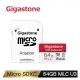 (聊聊享優惠) Gigastone microSDXC UHS-I U3 64G MLC記憶卡(附轉卡) (台灣本島免運費)