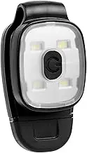 Rechargeable Clip Flashlight | Rechargeable LED Flashlights | LED Walking Lights For Safety, Lightweight & Portable Body Flashlights, Handheld Flashlight For Camping & Horse Riding