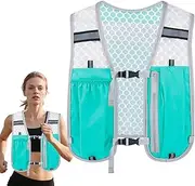 Running Hydration Manager, Running Vest Hydration Pack | Multifunctional Storage Solution, Lightweight Stable Bladder Phone Packaging Pouch for Ds