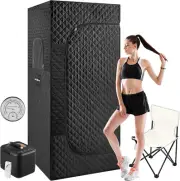 Portable Sauna Room, Steam Sauna Box for Personal Home Spa Use, with 3L Steam Ge