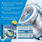 Washing machine decontamination effervescent tablets deep CF odor clean X29C