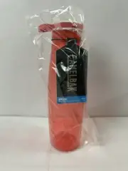 NEW CAMELBAK Brook 20 oz .6 L Water Bottle Coral Red Plastic 17306 BPA Free