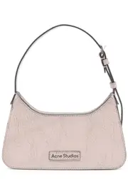 Acne Studios Platt Micro Leather Shoulder bag - Light Pink ONE SIZE