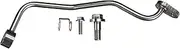 Gates TL232 Turbocharger Oil Feed Line - Steel x 10 1/2" W/Bolt, Banjo Bolt, Washer, O-Ring
