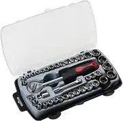 40pcs Car Repair Tool Socket Set Ratchet Wrench Spanner Combination Hand Tools