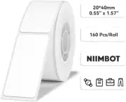 D101 Label Maker Tape Adapted Label Print Paper, Self-Adhesive Labeling Tape Rep