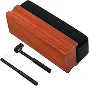 Ciieeo 1set Record Cleaning Brush Record Cleaner Vinyl Static Reducer Record Accessories Vinyl Record Static Record Stylus Disk Vinyl Brush Record Cleaning Kit Static Brush Wooden