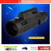 Single Handheld Waterproof Monocular 50x35 Telescope+Phone Mount Adapter AU