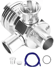 XTevu Turbo Diverter Valve, Adjustable Turbo Blow Off Splitter Valve, Universal Recirculating Dump Valve Fit for 1.8T 2.7L Engine