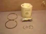Vtg NOS Benelli Piston Kit_50cc_Genuine Parts_40.6 mm_Italy_Asso_Buzzer Fireball