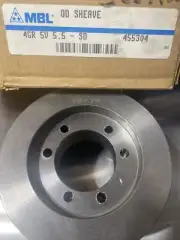 MBL 455304 4/5V5.5-SD QD Sheave, 5.4 in Pitch Dia., 5.50 in O.D. Cast Iron