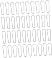 Ipetboom 130pcs Mask Hanging Buckles Gourd Shaped Hooks for DIY Key Hangers Easy to Open and Attach Resistant Convenient for Daily Use