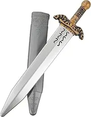 DINHEAROM Roman Sword Prop Fun Cosplay Accessory for Festivals Safe Lightweight Design Enhances Grasping Skills for Halloween Costume Play Random Styles