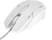 USB Wired Mouse,Portable RGB Backlight,Ergonomic Computer Gaming Mouse Mice,for Laptop PC,for Win XP/7/8/10 (White)