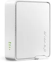 Devolo WiFi 6 Repeater 5400, WiFi Booster - Up to 5400 Mbps, Mesh WiFi 6, WiFi Extender Booster, 2X Gigabit LAN, WiFi Repeater, WiFi for Home, White