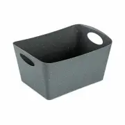 Koziol Storage Boxxx M, Box, Tub, Recycled Ash Grey, 3.5 L