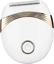 GANAZONO Electric Epilator Hair Remover for Women Body Shaver for Face Armpits and Legs Quick and Painless Hair Removal Portable Design for Home Travel Pearl