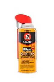 3-IN-ONE RVcare Rubber Seal Conditioner with SMART STRAW SPRAYS 2 WAYS 11 OZ