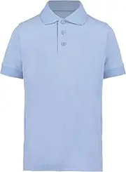 [KUSTOM KIT] Childrens/Kids Klassic Polycotton Pique Polo Shirt (UK Size: 3-4 Years) (Light Blue)