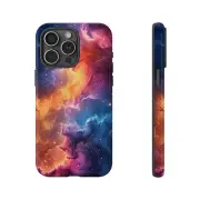 For Galaxy, Pixel, iPhone Case - Spectral Nebula Galaxy Abstract Space Cover