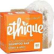 Sweet & Spicy Solid Shampoo - Add Oomph - 110g - Ethique
