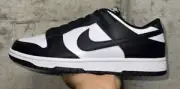 Size 7Y / 8.5W - Nike Dunk Low Retro Panda White Black 2021 GS Shoes