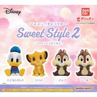 在飛比找Yahoo奇摩購物中心優惠-全套4款 日本正版 迪士尼 角色公仔 Sweet Style