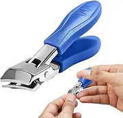 Nail Scissors Anti-Splash - Wide Jaw Opening Heavy Duty Toenail Scissors,Manicure Pedicure Equipment Anti-Splash Women Men Nails Tools for Business Trip, Dorm