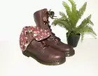 Dr. Martens triumph AIMILIE fold over leather boots uk 7 eu 41 us 9 (d760)