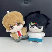 Anime DEATH NOTE Yagami Light L Plush Keychain Doll Toy Pendant Keyring Gift New