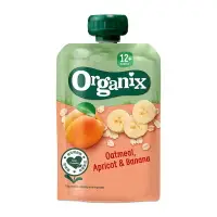 在飛比找樂天市場購物網優惠-英國 Organix 歐佳 12m+ 燕麥纖泥 - 杏桃香蕉