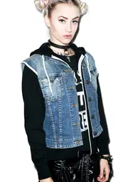 [JET by John Eshaya] Double Vest Hoodie