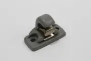 VW Golf Cabriolet 5K Mk6 Platinum Light Grey Sun Visor Hook Clip New Genuine