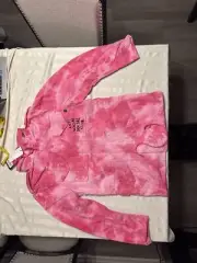 Size Medium-ASSC X Alpha Industries M-65 Tie Dye Pink Jacket