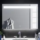 Rectangle LED Mirror Anti-fog Wall Mounted Illuminated Mirror - 1000x700mm