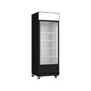Lce Lc540b Single Glass Door Black Colourbond Upright Drink Fridge