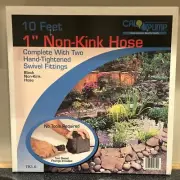 Cal Pump 1” Inch Non Kink Hose 10’ Bio Filter Pond Skimmer UV Clarifiers TK1.0