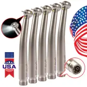 5 Pieza de mano LED turbina alta velocidad fibra óptica dental fit NSK 2 Holes