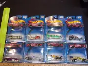 HOT WHEELS PEP BOYS COLLECTION LOT OF 16 CARS 8 2 CAR PACK MATTEL WHEELS RARE!!